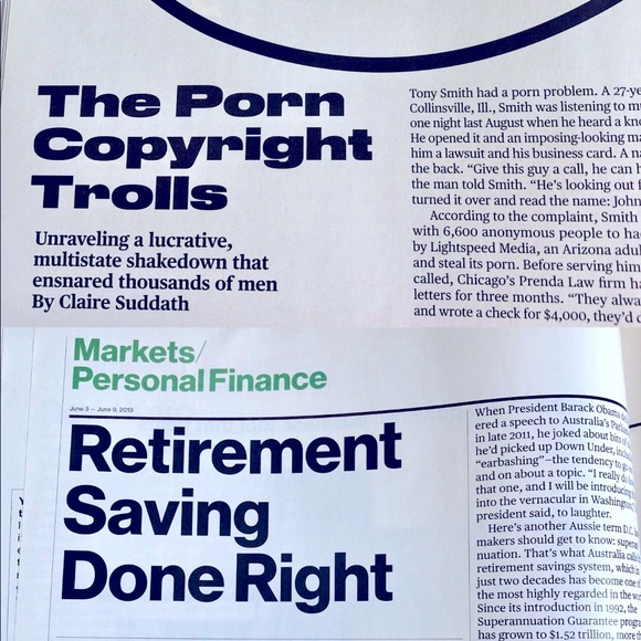 BLOOMBERG BUSINESSWEEK Magazine Working Dads Issue June 3-June 9, 2013 NEW - Picture 5 of 16